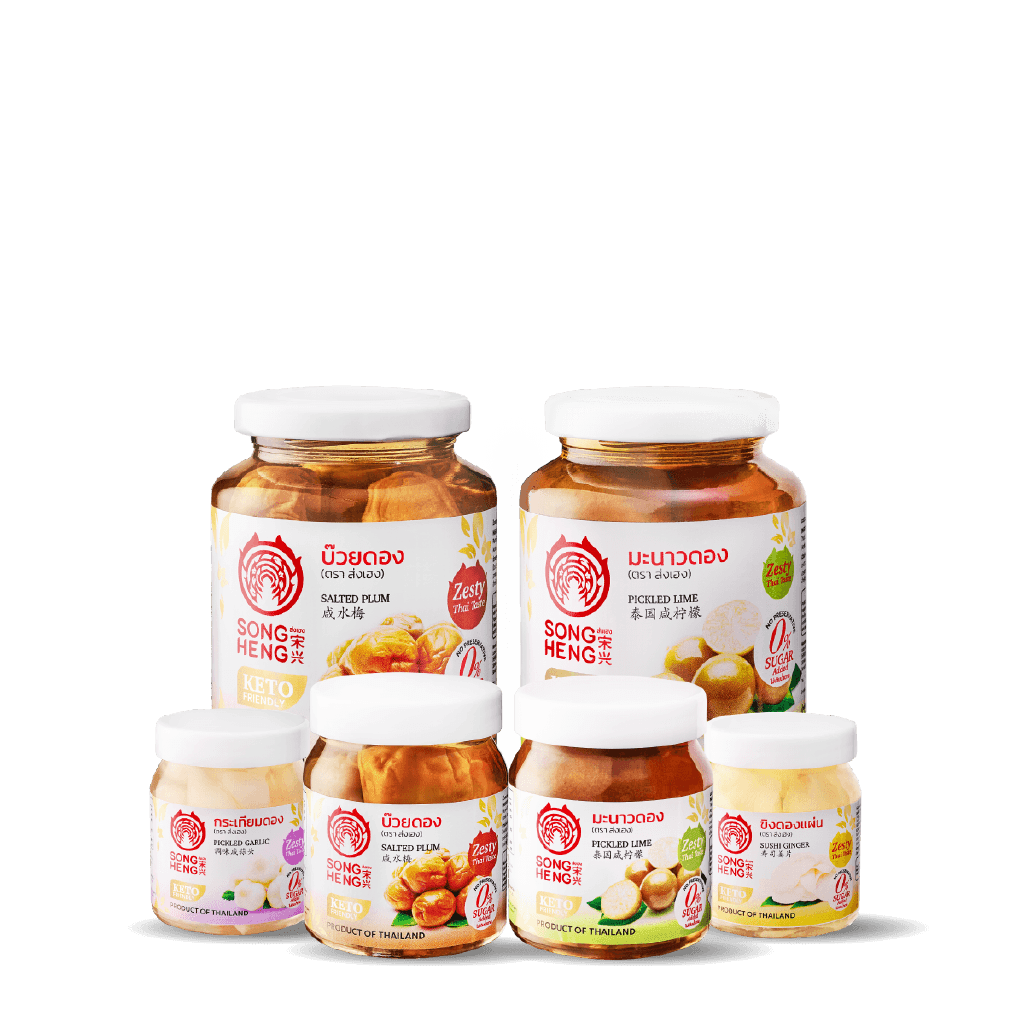 KETO Pickled Vegetables ผักดองคีโต